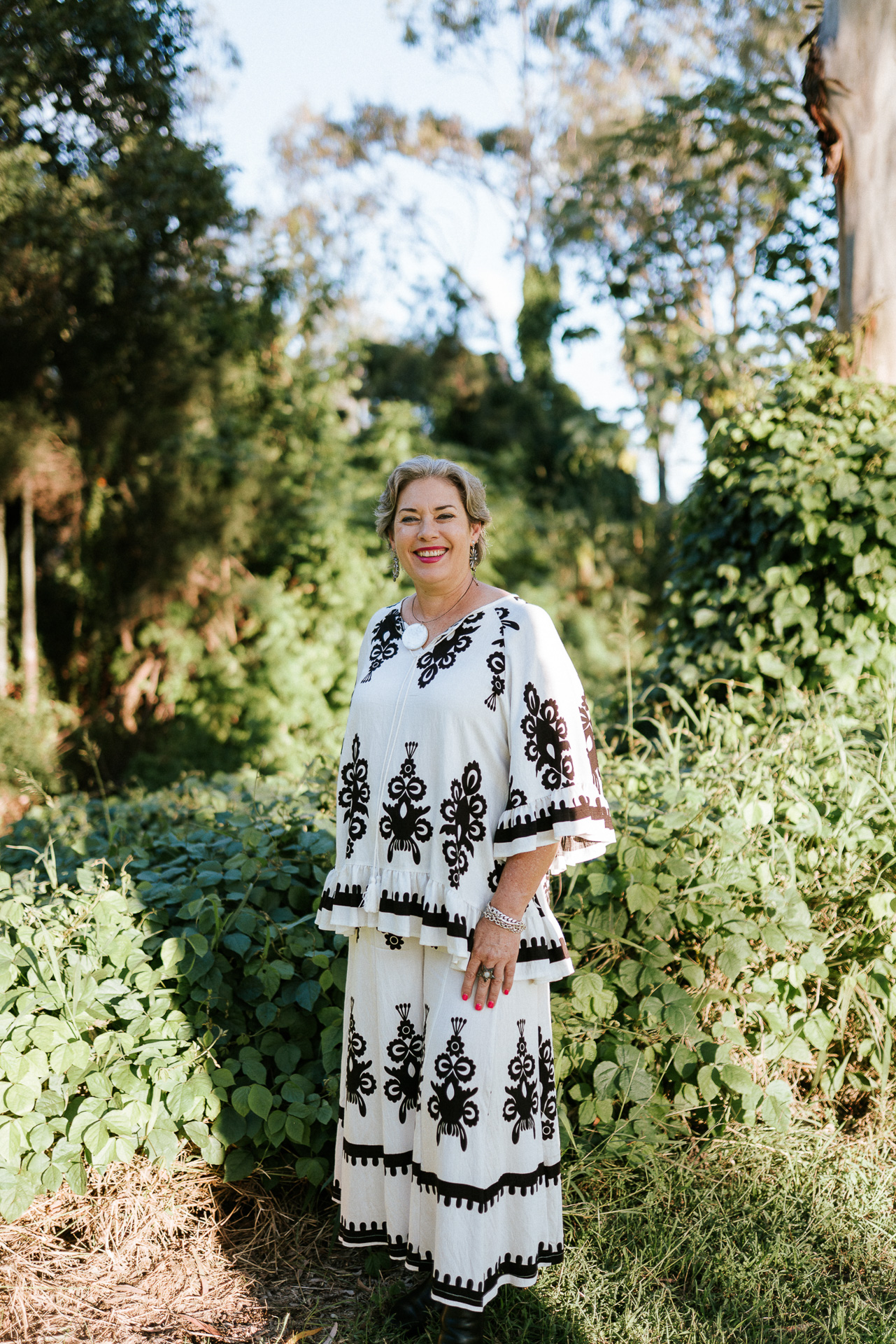 Melissa Meagher in Brisbane, enjoying time with family